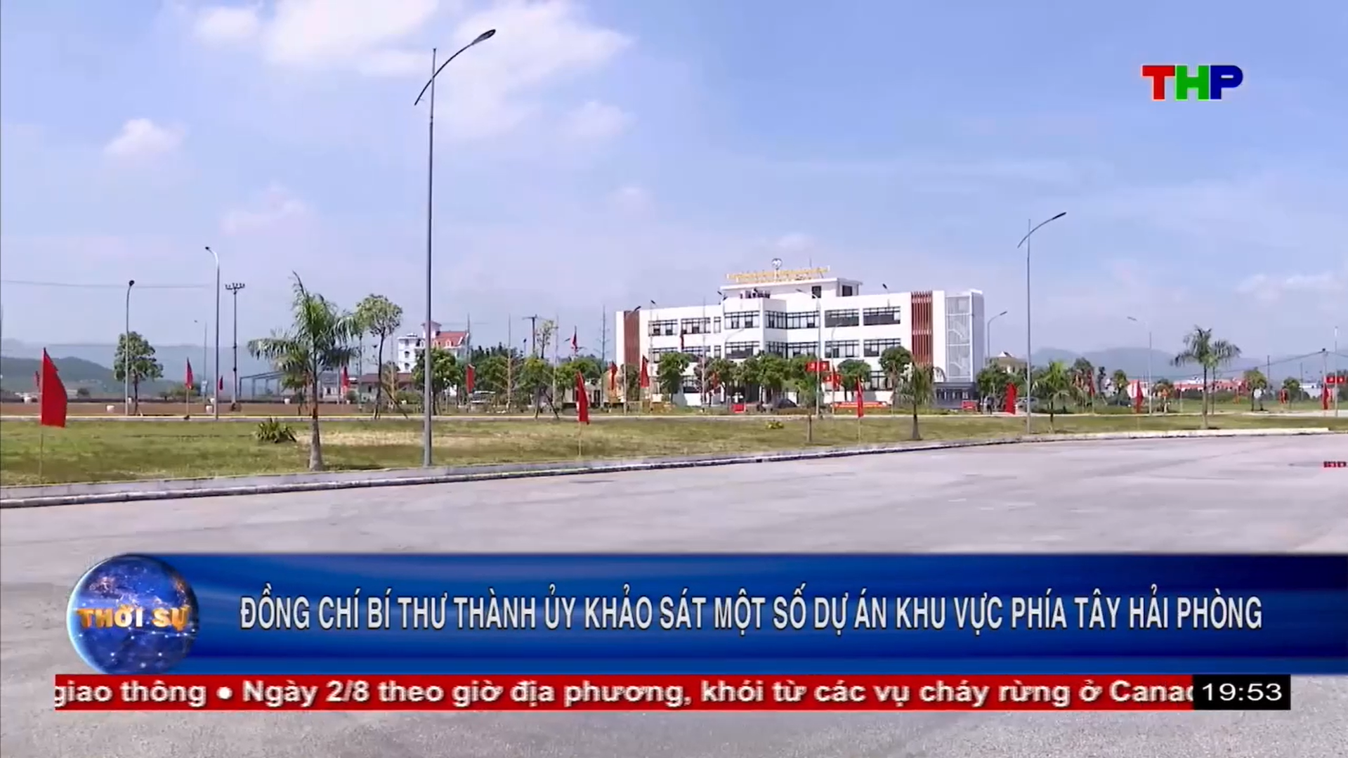 Đồng chí Bí thư Thành ủy khảo sát một số dự án khu vực phía Tây Hải Phòng
