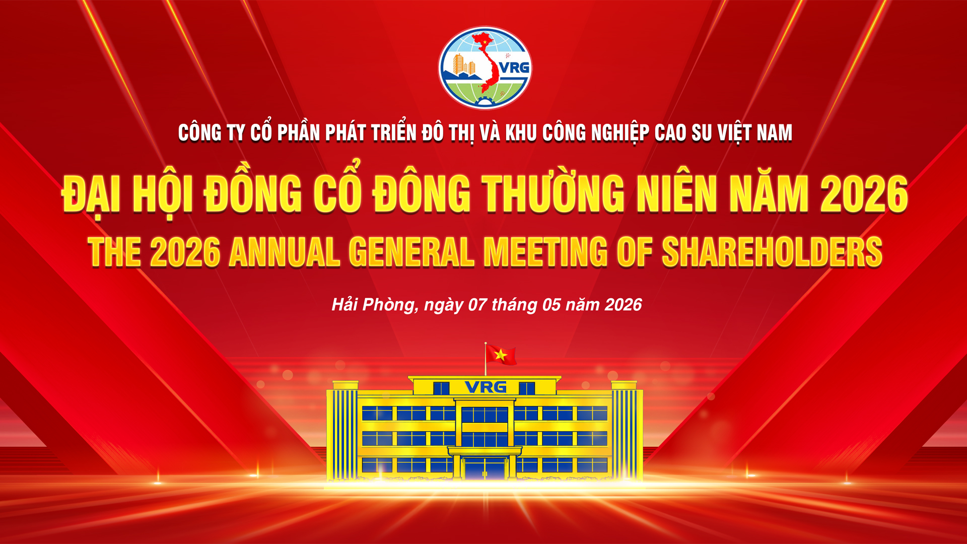Đại hội đồng cổ đông thường niên năm 2026 Công ty VRG thành công tốt đẹp