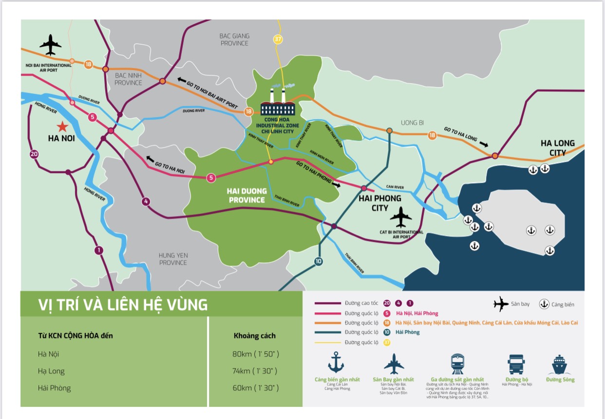 Khu công nghiệp Cộng Hoà - Giai đoạn 1