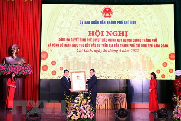 Xây dựng Chí Linh thành đô thị trung tâm phía Bắc của Hải Dương